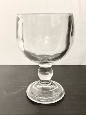 Massive Glass Goblet 7 in Height 4.25 in Diameter 2.75 lb